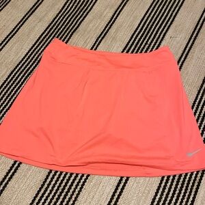 Pink Nike golf skort